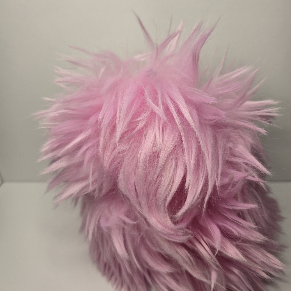 FAO Schwarz Pink and Cream Plush Hedgehog - Picture 3 of 4